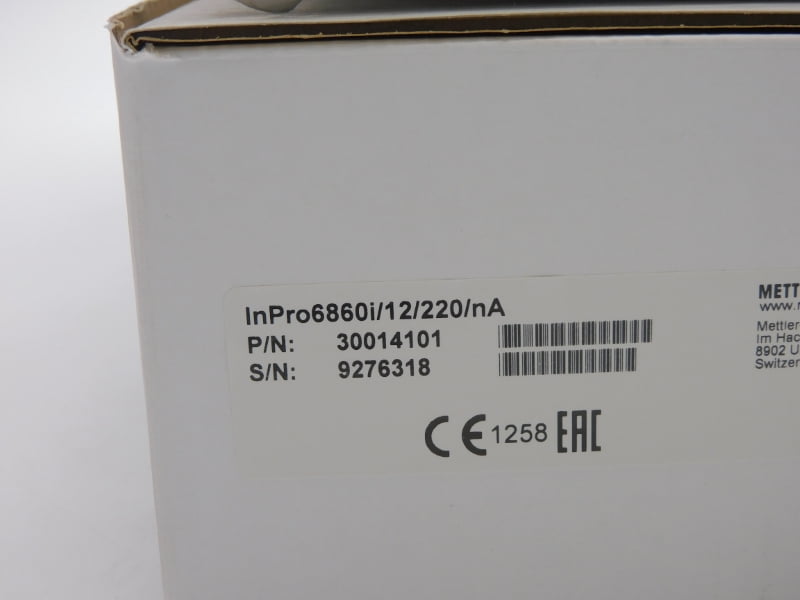 METTLER TOLEDO INPRO6860I/12/220/NA 30014101 NSMP