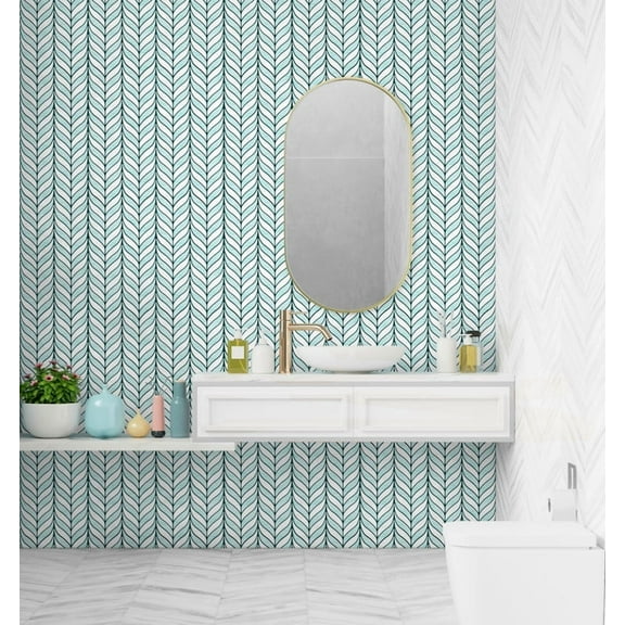 Mosaicowall 10-Sheet Peel and Stick Tile - 11.9"x11.8" Premium Kitchen Self Adhesive Backsplash Tile