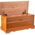 thumbnail image 3 of Coaster Cedar Chest with Lock, Oak, 3 of 7