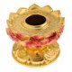 thumbnail image 1 of 1 Pieza de de Loto, Base de Rueda de Oración, Pedestal de Oración, , Rueda de Oración, oro and rosa Yotijar Base de Rueda de Oración, 1 of 7