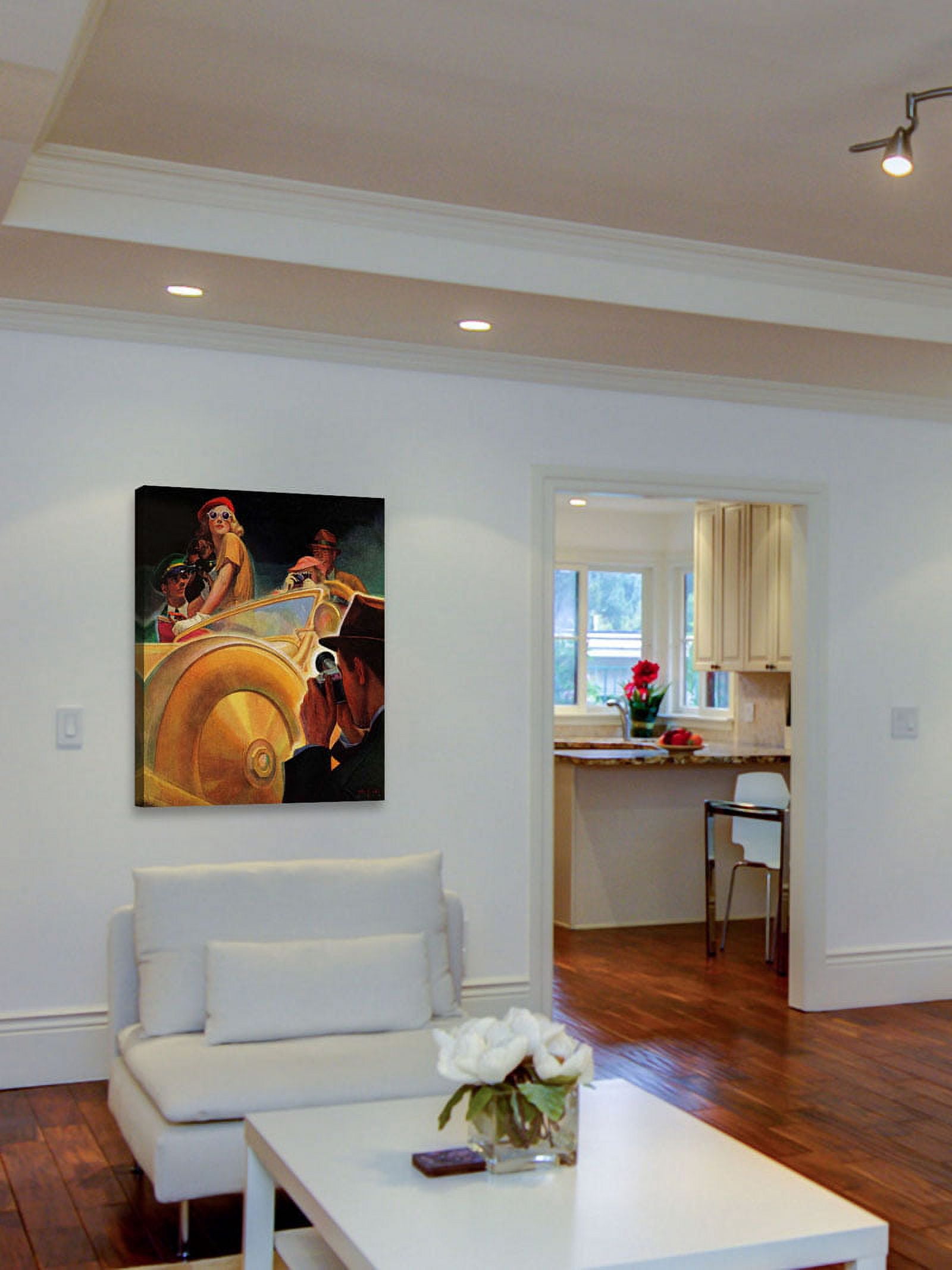 Marmont Hill "Photo Opportunity" by Michael Dolas Painting Print on Canvas