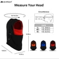 thumbnail image 5 of AYAMAYA Winter Kids Balaclava Face Neck Warmer, Full Cover Windproof Fleece Ski Mask for Boys Girls Outdoors Cycling, Orange, 5 of 11