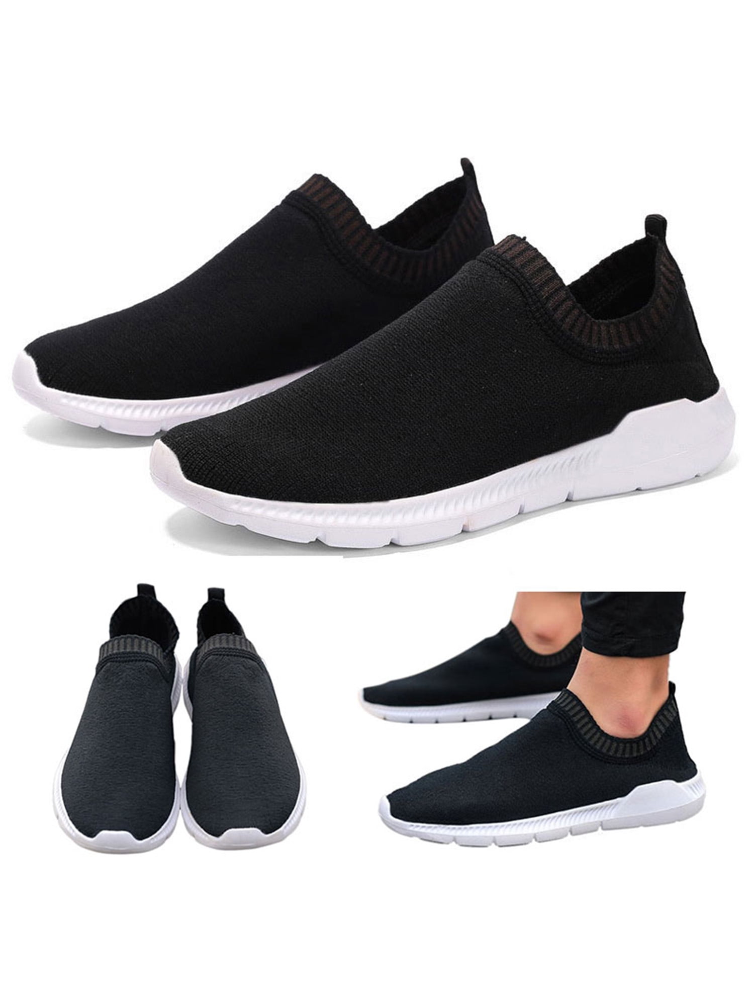 Audeban Mens Sneakers Athletic Shoes Running Tennis Shoes for Men Slip