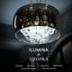thumbnail image 4 of Lampara Colgante De Cristal dorada Iluminacion Luz Vic, 4 of 5