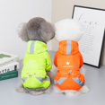 thumbnail image 4 of Chubasquero para perros, ropa multicolor para mascotas con anilla en D para perros pequeños y medianos, S, amarillo limón, 4 of 4