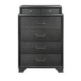 thumbnail image 1 of homeroots bed & bath 384058 Grey Chest with 6 Drawers, 1 of 1