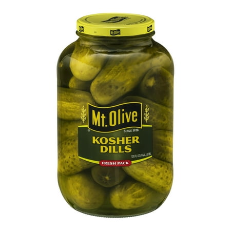Mt. Olive Kosher Dill Pickles, 128 oz (The Best Dill Pickles)
