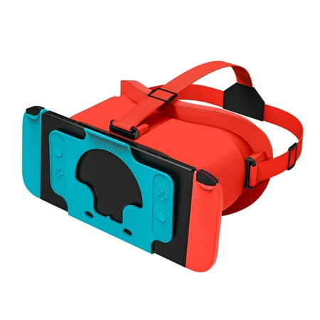 VR Headset for Nintendo Switch & Switch OLED, Switch Virtual Reality Glasses with Adjustable HD Lenses and Comfortable Head Strap, Labo VR Kit 3D Goggles for Switch Accessories
