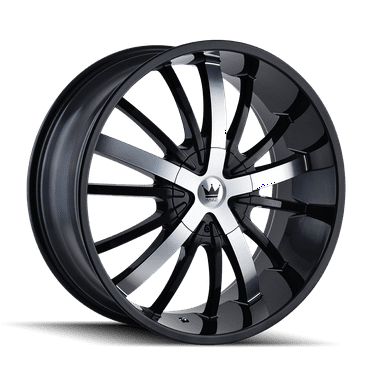 Mazzi Essence-364 22X9.5 5X127/5X139.7 18Et 87Cb Black/Machined