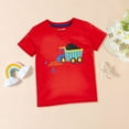 thumbnail image 2 of Gerichy Shirts for Boys Boys Tshirt Toddler Boys' Short Sleeve Tees Cotton Casual Car Graphic Crewneck Summer Top Clothes T Shirts, 2 of 6