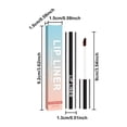 thumbnail image 2 of Alvantor Wine Red Peel Off Lip Liner with Brush, 0.17 fl oz, 2 of 7