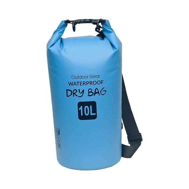 Bolsa seca impermeable flotante para Kayak DYNWAVEMX Azul 10 litros