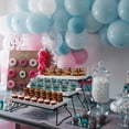 thumbnail image 5 of Extra Large 3 Tier Serving Tray Set, 24x22x9.7 inch Cupcake Fruit Cookie Dessert Table Display Stands Melamine Tiered Platters Food Trays for Party Buffet Entertaining, White, 5 of 7