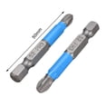 thumbnail image 3 of Vis de Précision bits de Pilote PH1 PH2 PH3 Hexagone Outil de Forage 50mm bits de Tournevis pour Outils de Réparation de Perceuse Électrique, 12pcs, 3 of 8