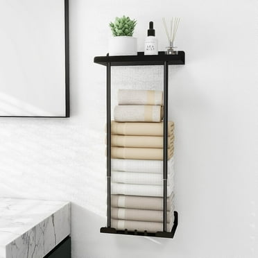 Wall Towel Rack for Rolled Towels