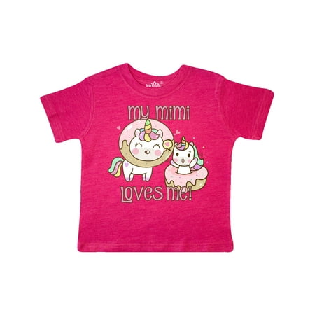 

Inktastic My Mimi Loves Me Gift Toddler Boy or Toddler Girl T-Shirt