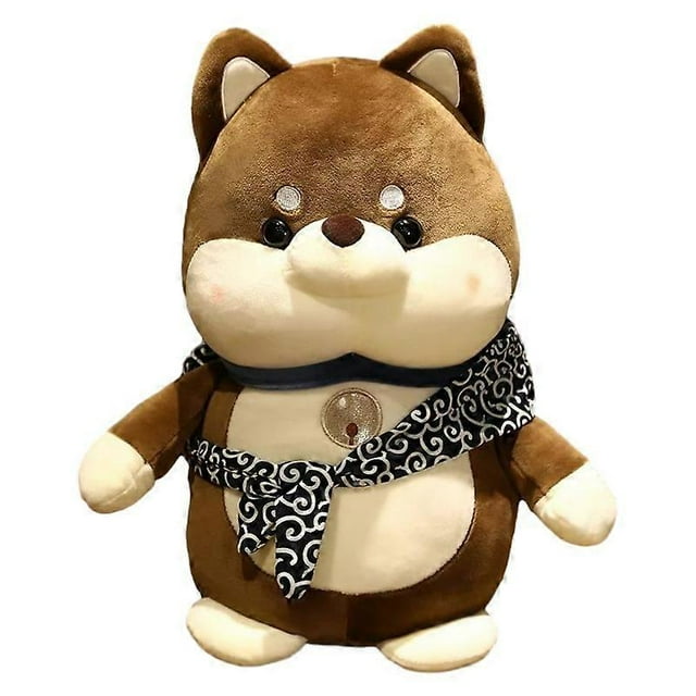 Akita Inu Doll Stray Dog Plush Toy Runaway Dog Doll Puppy Rag Doll Childrens Pillow Gift