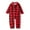 Baby, variant on Bullpiano Matching Family Pajamas 2-Piece Holiday Christmas PJS Family Plaid Parent-Child PJS Sleepwear Set