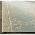 thumbnail image 3 of SAFAVIEH Outdoor LND174L Linden Collection Cream / Aqua Rug, 3 of 7
