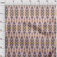 thumbnail image 2 of oneOone Cotton Silk Fabric Swirl Ikat Decor Fabric Printed BTY 42 Inch Wide, 2 of 4