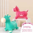 thumbnail image 3 of Juguetes inflables para niños, caballo inflable para bebés, unicornio, montaje de PVC, engrosamiento, montar al aire libre, juguetes para niños y niñas, regalo de cumpleaños para bebés, 3 of 4