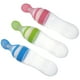 thumbnail image 4 of Juego de 3 biberones de silicona para bebés, ideales para papillas de arroz y otros alimentos. Alimentadores seguros para bebés., 4 of 7