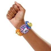 Polly Pocket Toys, Bracelet Treasures Wearables with Snap-Together Sections and Micro Doll