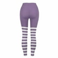 thumbnail image 5 of Felirenzacia Halloween Leggings for Women High Waist Tummy Control No See Through Opaque Seamless Striped Butt Lifting Pilates Compression Athletic Yoga Pants, 5 of 7