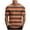 2-Orange, variant on Tops for Men under $5 Short Sleeve Round-Neck Stripe Print Sports Casual T-shirt Orange M