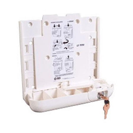 Becton Dickinson 58305447 Guardian Locking Wall Bracket for 5.4 qt Sharps Container