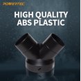 thumbnail image 5 of POWERTEC Dust Collector Y-Fitting | 6-Inch to 4-Inch Hose Reducer for Woodworking Dust Collection System (70189), 5 of 6