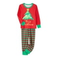 thumbnail image 4 of Meihuid Matching Family Pajamas Sets Long Sleeve Christmas Reindeer Plaid Pjs Striped Women Holiday Sleepwear Homewear, 4 of 10