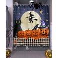 thumbnail image 3 of Halloween Shower Curtain Set ，Waterproof Fabric Shower Curtains Skull Pumpkin Black Cat Witch Crow Moon Shower Curtains for Bathroom,Bathroom Decor 72"x84", 3 of 6