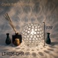 thumbnail image 3 of Lampe de Table à Boule de Cristal LT1026-CHR, 3 of 6