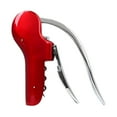 thumbnail image 2 of Lever Corkscrew Wine Bottle Opener - Ergonomic Handle - Non-Slip - Multifunctional Quick Open Beverage Bottle Tool - Essential Home Bar Supplies, 2 of 9