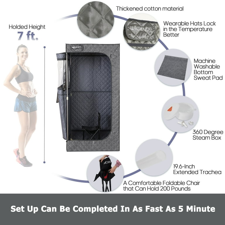 Portable Personal Steam Sauna - WillowyBe – Willowybe