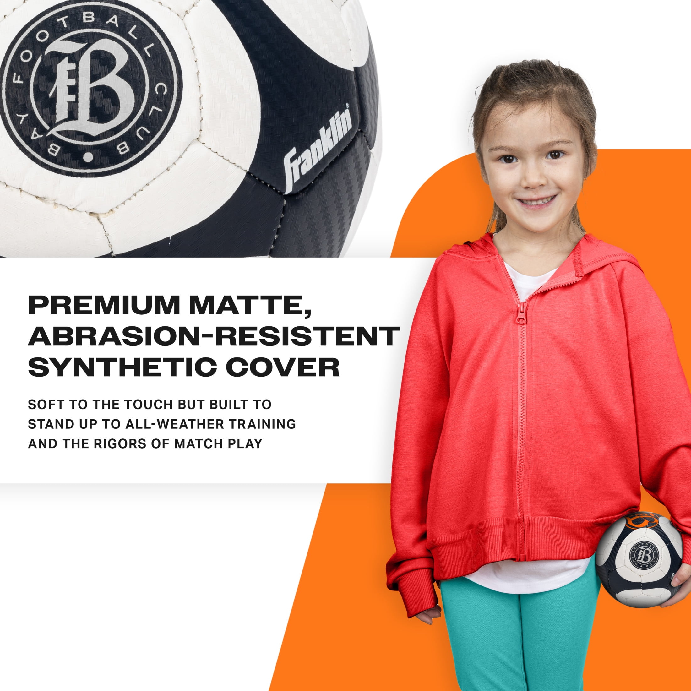 Franklin Sports NWSL Bay FC Soccer Ball - Kids Mini Size 1 Soccer Ball - Skill + Training Soccer Ball for Kids + Adults - Boys + Girls Soccer Ball - Air Pump Included