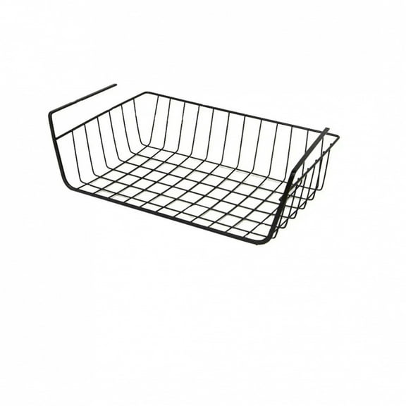 Cabinet Organizer Under Counter Hanging Basket Adjustable Space Saver Kitchen Bathroom Storage Shelf Multi Purpose Shelves