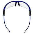 thumbnail image 4 of Global Vision Contender Bifocal Safety Glasses for Men or Women Blue Frame with Clear Lens ANSI Z87+ 1.0 to 2.5 (1.00), 4 of 9