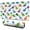 White Dinosaurs Pattern, variant on Long Mouse Pads for Desk,White Dinosaurs Plants Mushrooms Pattern Desk Mats on Top Of Desks, Desk Mouse Pad Extra Large with 3mm Non-Slip Base and Stitched Edge for Gaming,Office,Work,Home 31.5"x11.8"