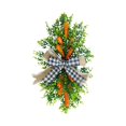 thumbnail image 2 of Guirnalda Floral de vid Artificial de Pascua, artesanías decorativas para fiestas navideñas, decoración interior, decoraciones de guirnaldas duraderas Zanahoria de arco, 2 of 8