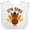 AA-White, variant on Inktastic Little Turkey Thanksgiving Boys or Girls Baby Bib