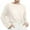 Beige, variant on Tops for Women Trendy Women’S Puff Sleeve Tees Spring and Summer Female Thin Large Round Neck Trumpet Sleeve Knitted T Shirt Women’S Solid Color Tees S