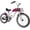B Red Gradient, variant on Lukstr Kids Bike for Boys, 20" Bike for Kids Ages 7-12, Bicycles with LED Light-up and Kickstand