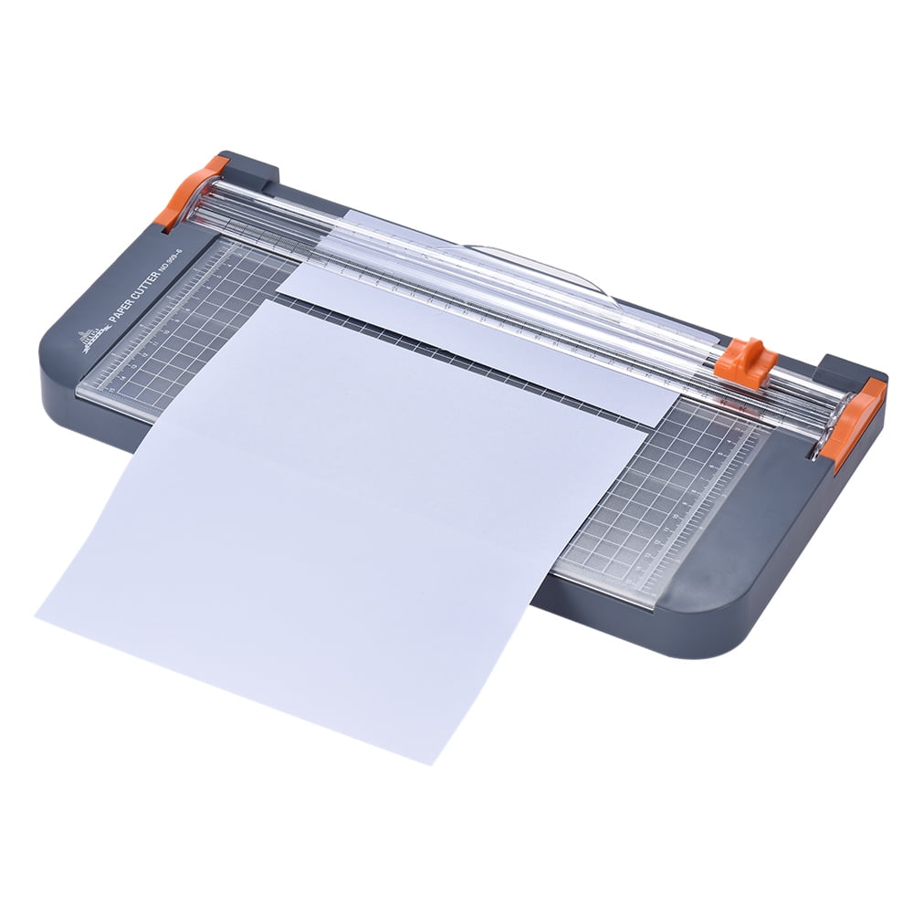 PHEZEN Paper Cutter, Guillotine Paper Trimmer Mini Photo Cutter Grid Line  Panel Scale Paper Cutter Portable Stack Paper Trimmer Paper Card Greeting