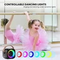 thumbnail image 4 of Nobie Vivid Karaoke Machine, Portable Bluetooth Speaker with Wireless Karaoke Microphones for Kids, 4 of 7