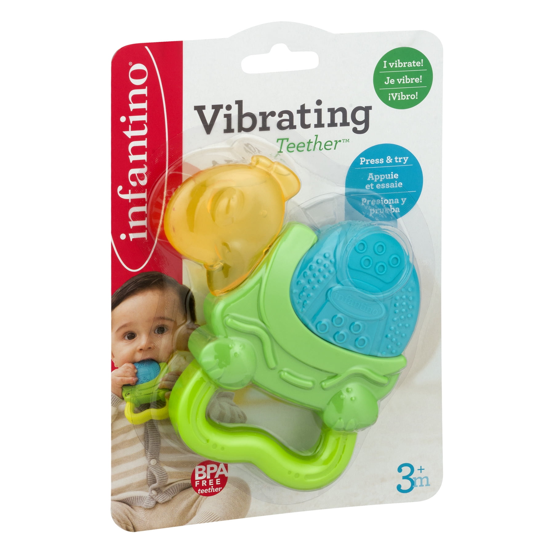 vibrating baby teether