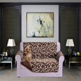 thumbnail image 1 of CHOK 2024 Housse de Sofa Réversible Résistante à l'Eau Protège-Meubles Housses de Canapé pour Animaux Smart Leaf Sofa Surdimensionné Noir, 1 of 3