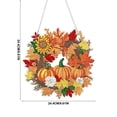 thumbnail image 3 of OVFUIZ Fall Diamond Art Painting Kits for Adults Pumpkin Sunflower Acrylic Window Hanging Decor DIY Sparkling Ornament Autumn Home Decoration, 3 of 6