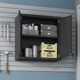thumbnail image 4 of Fortress 30" Charcoal Gray Floating Garage Cabinet - Wall-Mounted Garage Storage Organizer, 4 of 10